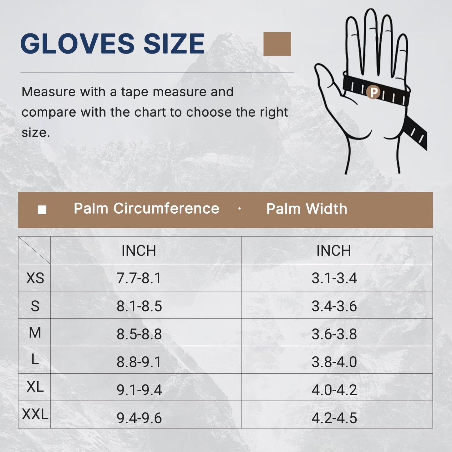 Rechargeable Heated Gloves for Men & Women - Thermal Liner Inserts