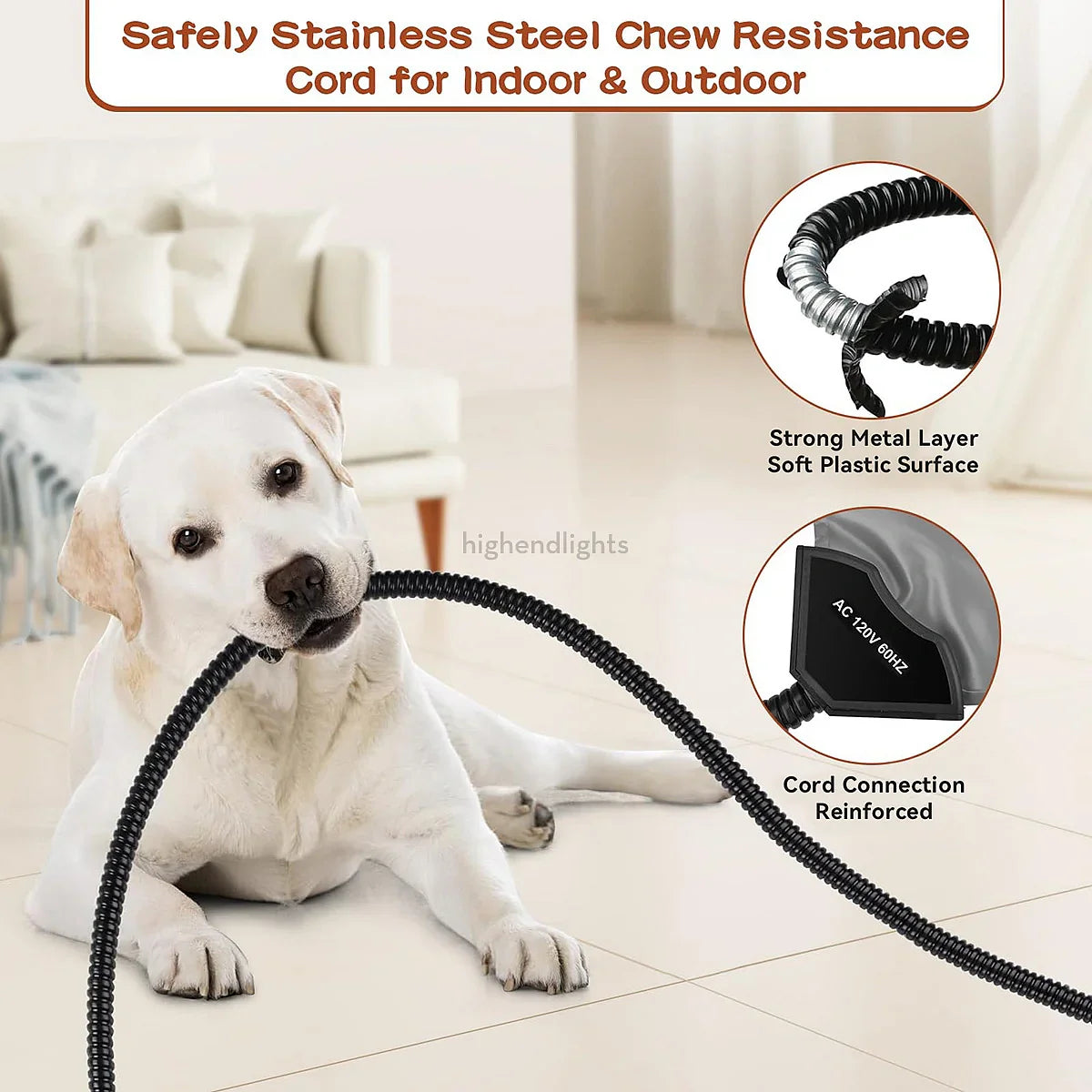 Waterproof Heated Pet Pad for Dogs & Cats - Outdoor Heating Mat