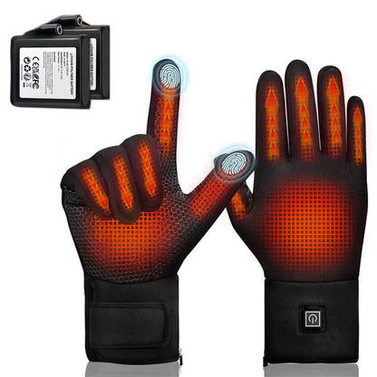 Rechargeable Heated Gloves for Winter Sports & Outdoor Activities