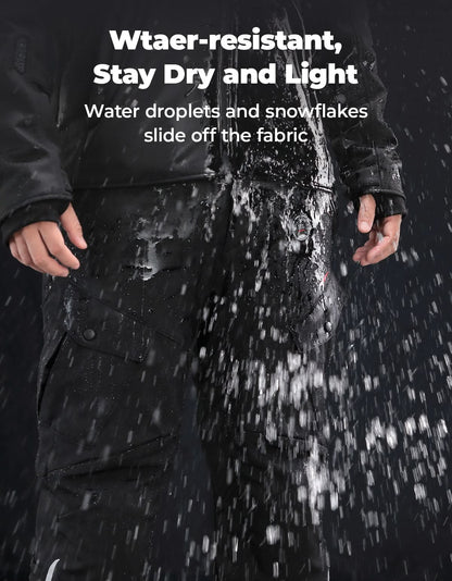 Men’s Heated Motorcycle Pants with 10000mAh Battery and Armor