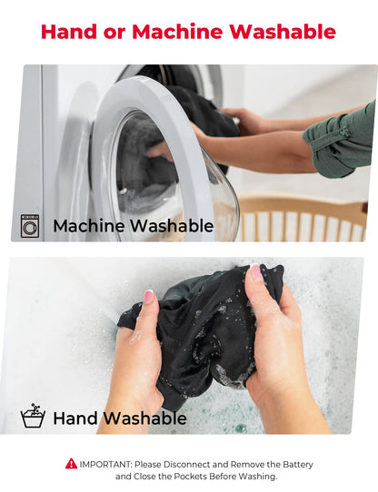 Electric Heated Vest for Men Winter Hunting (No Battery)