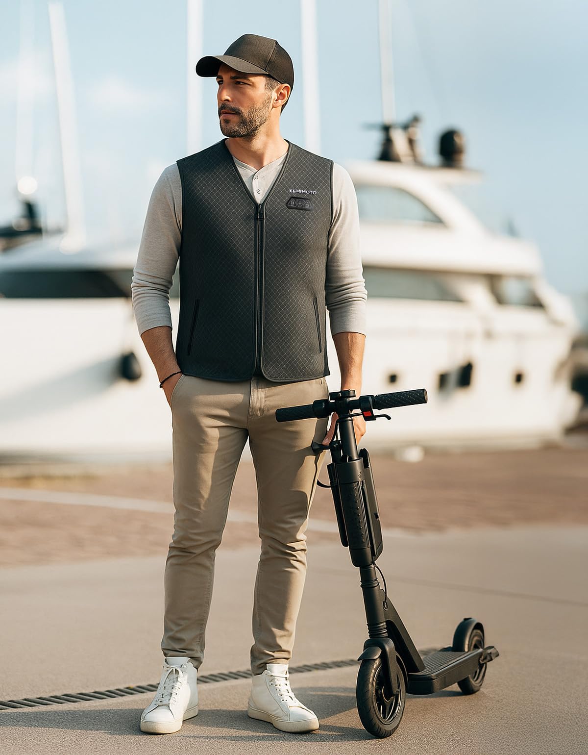 Electric Heated Vest for Men Winter Hunting (No Battery)