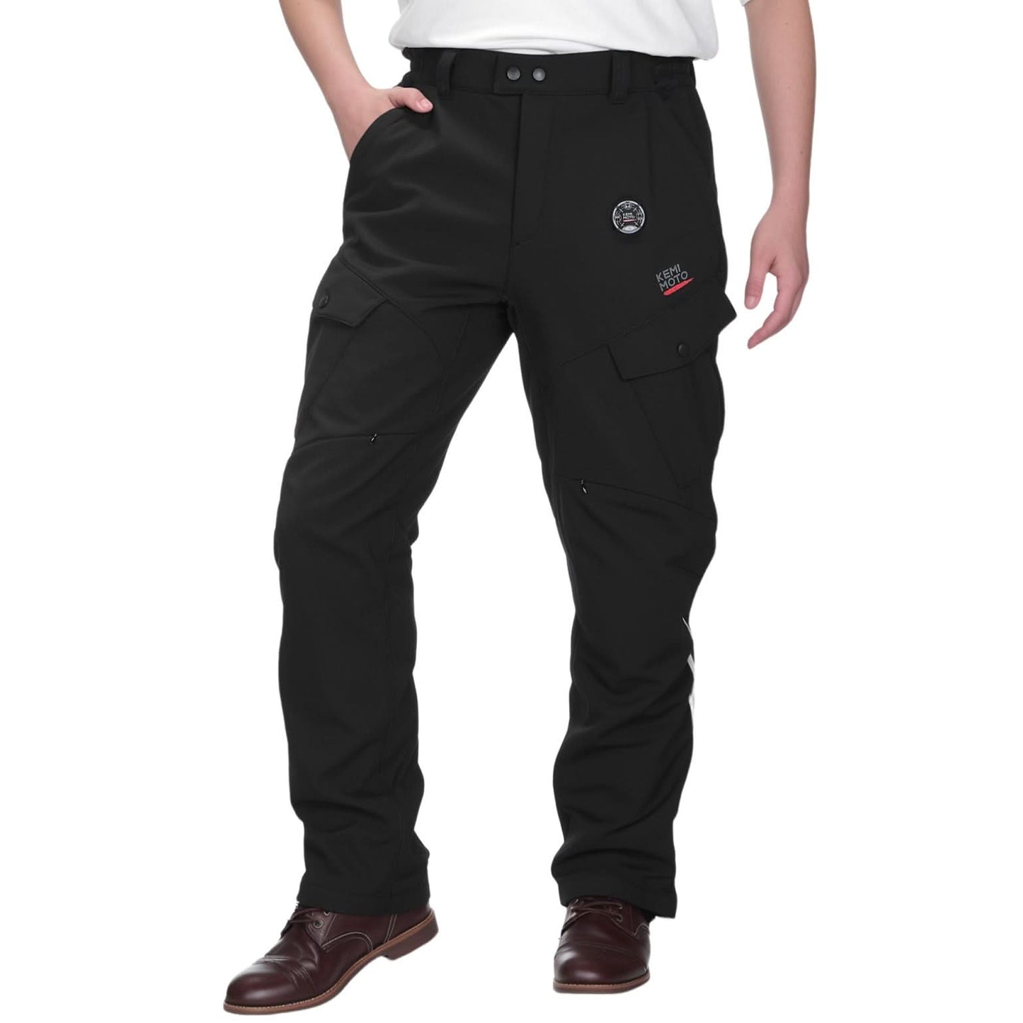 Men’s Heated Motorcycle Pants with 10000mAh Battery and Armor