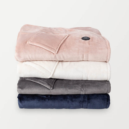 Heated Sherpa Wearable Throw
