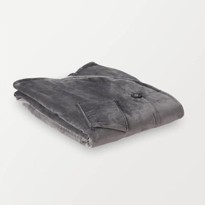 Heated Sherpa Wearable Throw