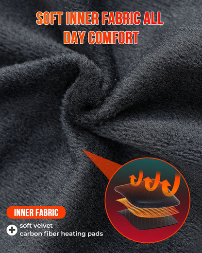 Electric Heated Vest for Men Winter Hunting (No Battery)