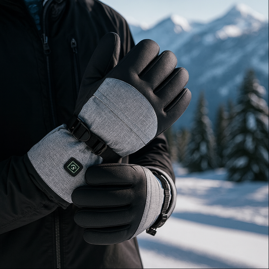 Heated Winter Gloves for Men and Women - Rechargeable Warmth
