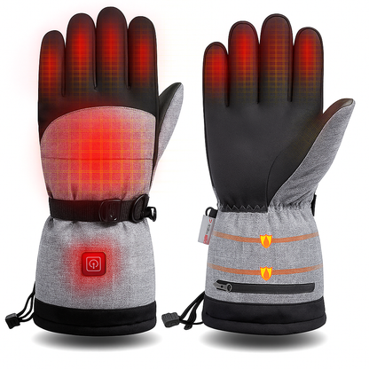 Heated Winter Gloves for Men and Women - Rechargeable Warmth