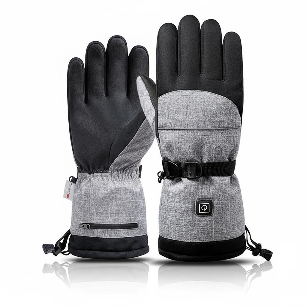 Heated Winter Gloves for Men and Women - Rechargeable Warmth