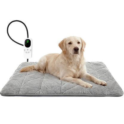 Electric Heated Pet Bed Mat for Dogs and Cats - Warm Indoor Comfort