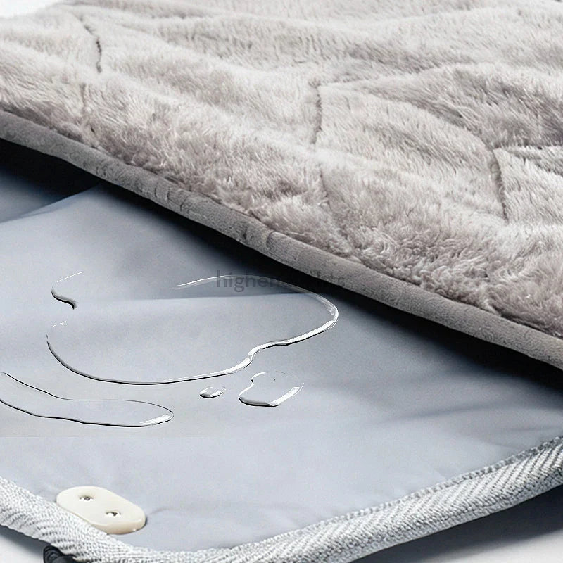 Electric Heated Pet Bed Mat for Dogs and Cats - Warm Indoor Comfort