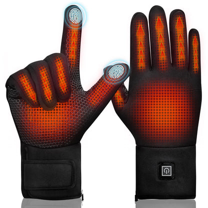 Rechargeable Heated Gloves for Winter Sports & Outdoor Activities