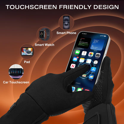 Rechargeable Heated Gloves for Winter Sports & Outdoor Activities
